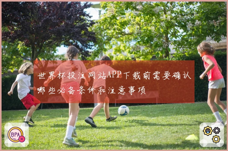 世界杯投注网站APP下载前需要确认哪些必备条件和注意事项